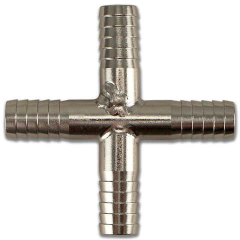 Barbed Cross - 6mm - 10 Pack